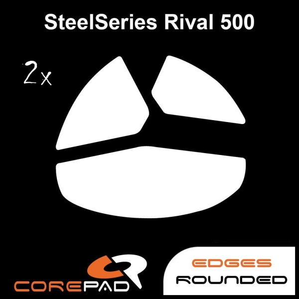 Corepad Skatez PRO 109 - Patins Teflon - Souris Pieds - SteelSeries Rival 500